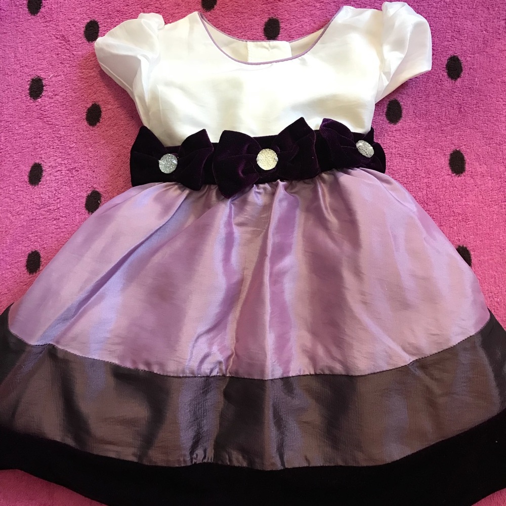 Purple Formal dress 9-12 months